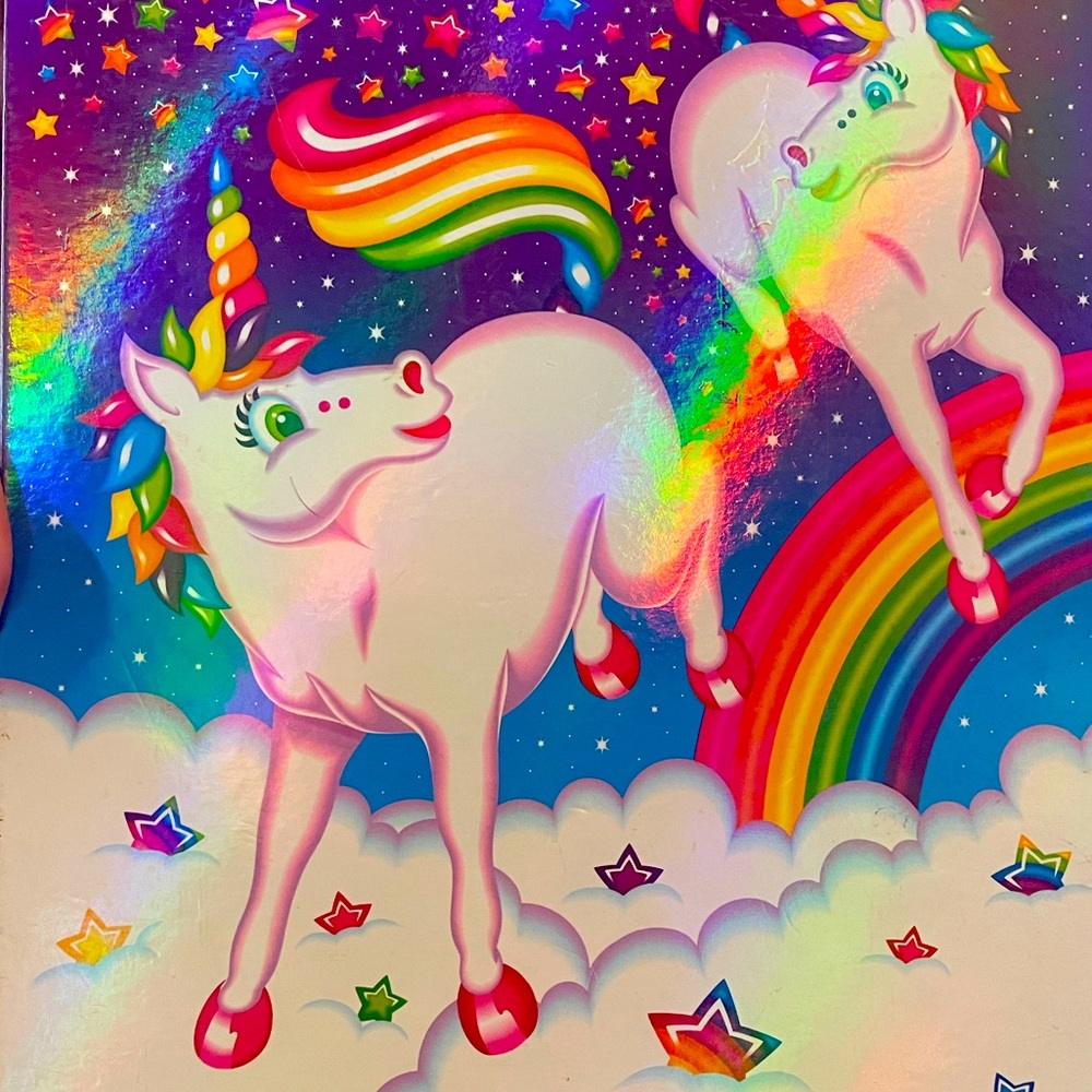 35B Lisa Frank Morphe Palette with unicorns